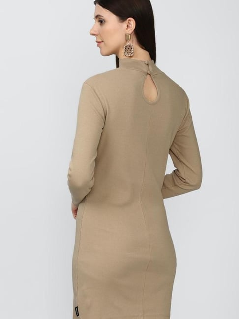 Khaki dress forever 21 hotsell