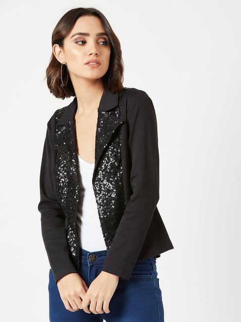 Miss Chase Black Embellished Jacket-picture-22