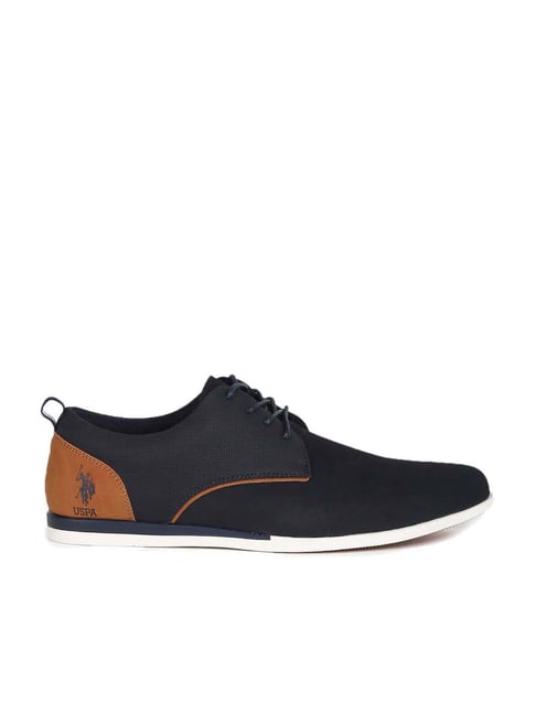 U S Polo Assn U.S. Polo Assn. Men's DARRYL 2.0 Navy Derby Shoes