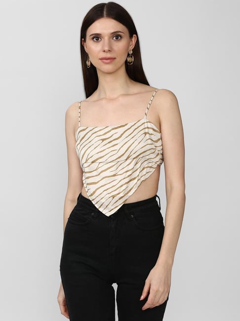 Forever 21 cheap animal print top