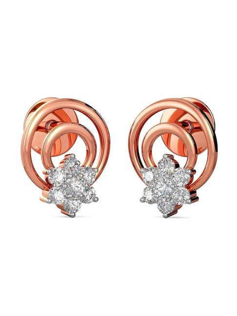 Buy Stud Earrings Online At Best Prices | CaratLane