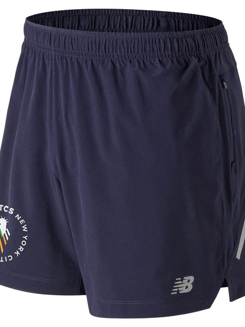 New Balance Navy Mid Rise Shorts-picture-21