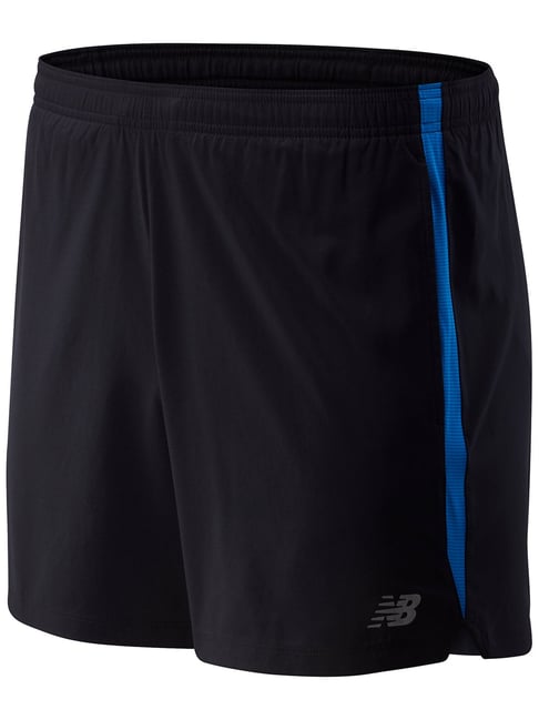 New Balance Dark Blue Mid Rise Shorts-picture-19
