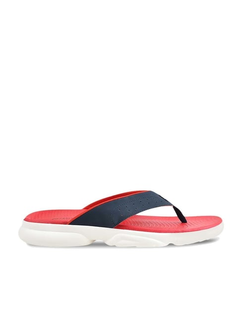 Campus Men's Navy & Red Flip Flops-picture-46