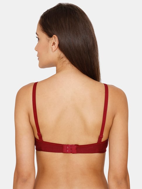 Buy Coucou by Zivame Maroon Non-Wired Padded Bra for Women's Online @ Tata  CLiQ