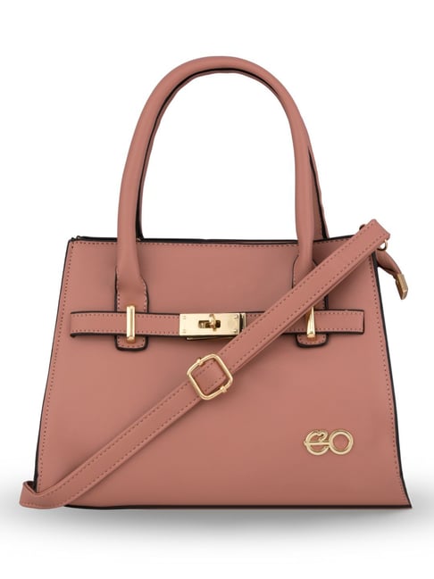 Buy E2O Pink Medium Satchel Handbag at Best Price Tata CLiQ