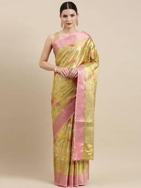 Buy Golden Banarasi Saree online-Karagiri – Karagiri Global