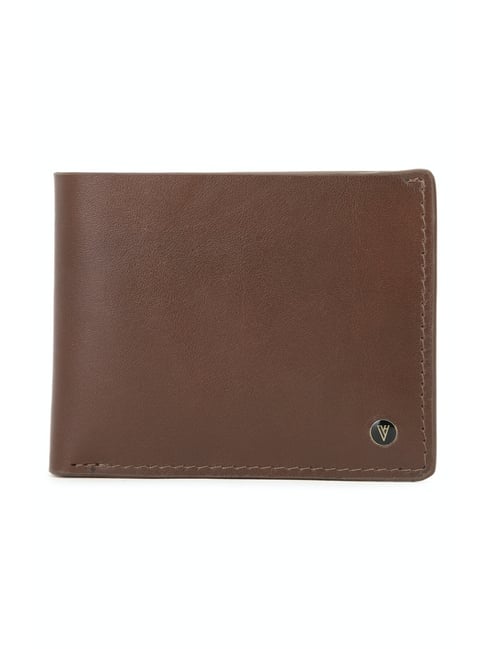 Buy Van Heusen Brown Quilted Leather Bi-Fold Wallet for Men at Best Price @  Tata CLiQ