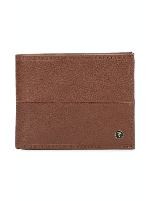 Buy Van Heusen Brown Quilted Leather Bi-Fold Wallet for Men at Best Price @  Tata CLiQ