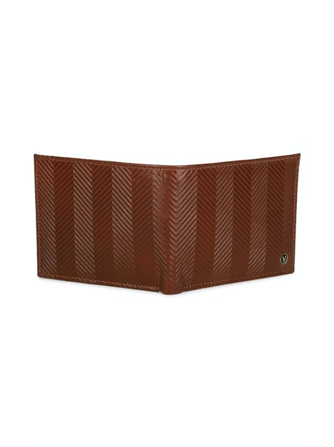 Buy Van Heusen Brown Quilted Leather Bi-Fold Wallet for Men at Best Price @  Tata CLiQ