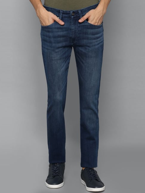 Buy Navy Blue Jeans for Men by LOUIS PHILIPPE Online