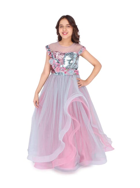Cupcake style pink party frock – Lagorii Kids