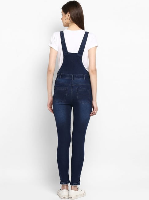 Women's Denim Dungaree Dress – Stylestone