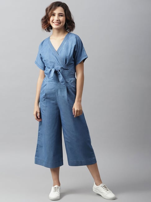 StyleStone Blue Midi Jumpsuit-picture-30