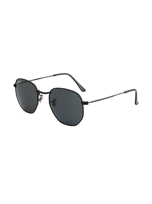 Ted Smith Grey Geometric Unisex Sunglasses-picture-18
