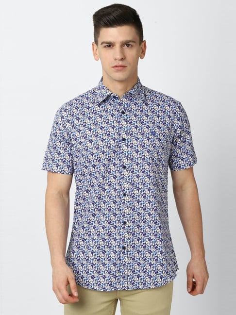 Van heusen best sale printed shirts