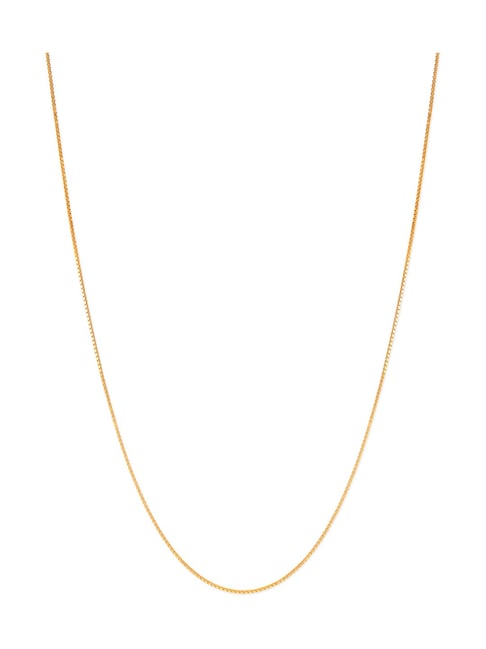 Tanishq simple hot sale gold chain