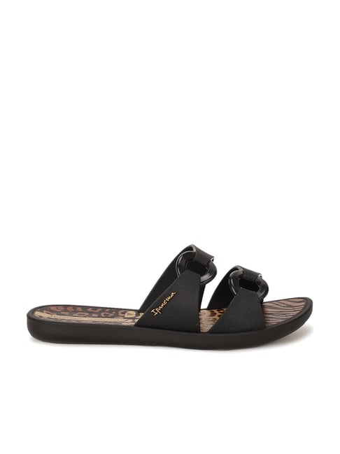 Ipanema Women's Core Black Casual Sandals