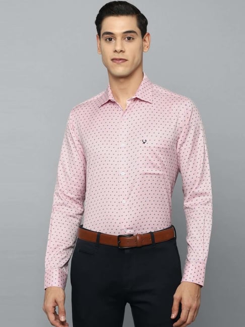 allen solly pink shirt