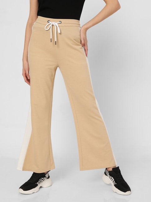 Buy Vero Moda Ease Beige Drawstring Pants for @ CLiQ