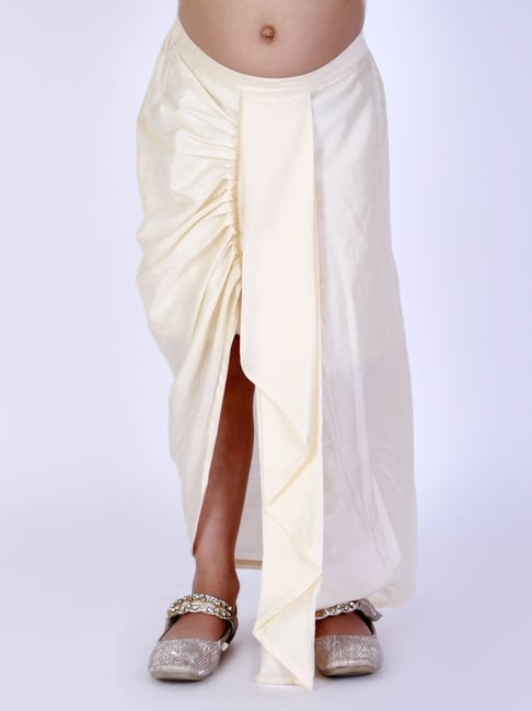 Apparel White Wrap Skirt Youth Vienna Short Wrap Skirt Kids Elevé