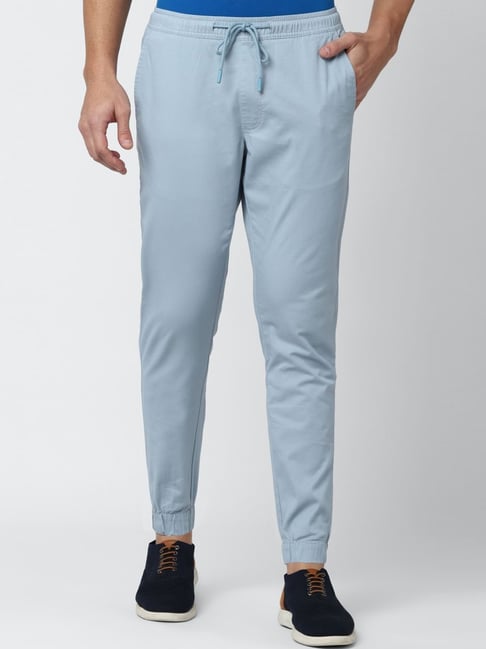 SLIM FIT SWEATPANTS IN COTTON BLEND WITH LOGO PATCH | Antony Morato