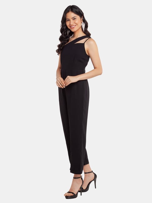 Buy Zink London Black Full Length Jumpsuit for Women Online Tata