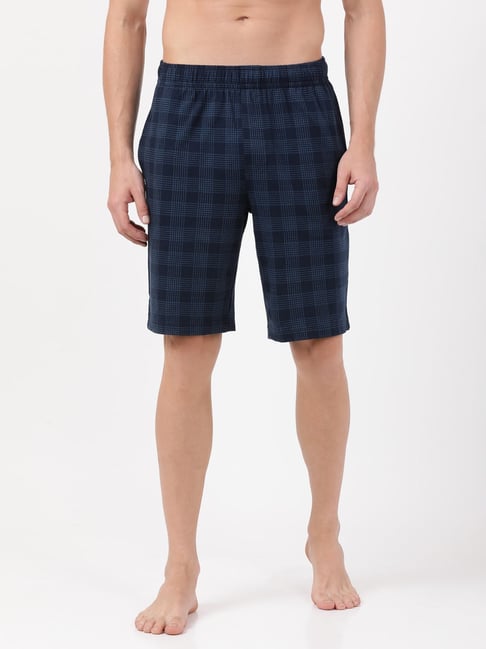 Buy Jockey Blue Regular Fit Shorts for Men's Online @ Tata CLiQ