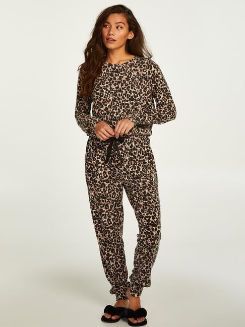 Leopard print pyjamas discount next