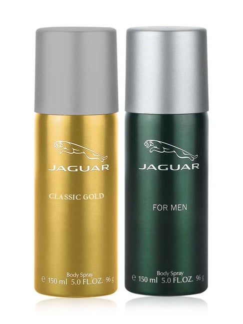 Jaguar Classic Gold & for Men Deo Combo Set