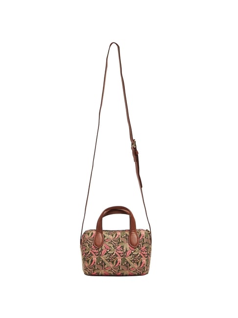 Buy Chumbak Green Printed Medium Sling Handbag Online At Best