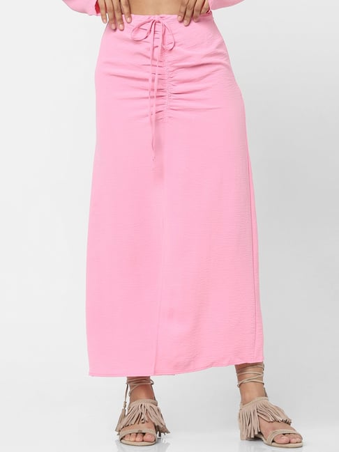 Only Pink Maxi Skirt