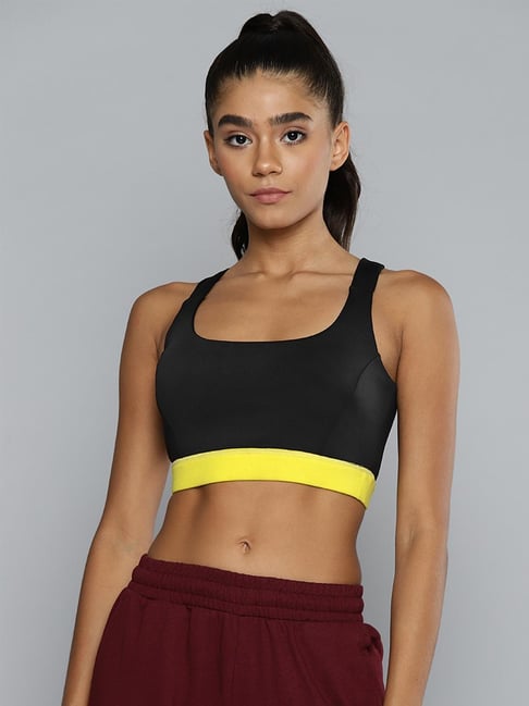 SAVE ₹1235 on Alcis ALCIS Black Sports Bra