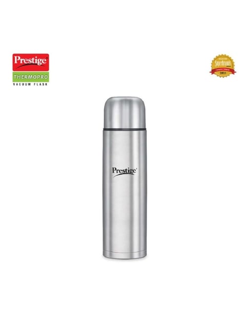 Prestige Silver Stainless Steel Thermopro Vacuum Flask (1 L) Set of