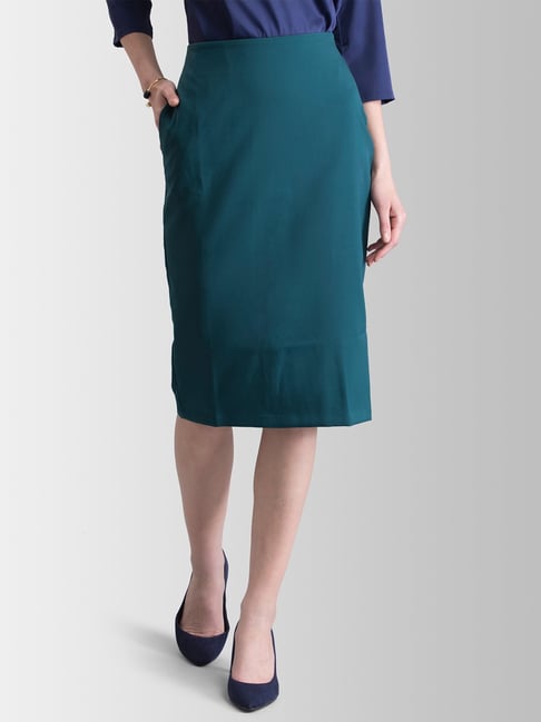 Buy Blue Skirts for Women by Fable Street Online