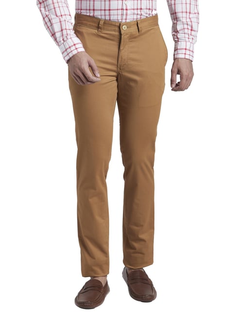 Buy ZOOPLEX Men chinos Causal Cotton Pants Colour Navy Size 30 Online at  Best Prices in India  JioMart