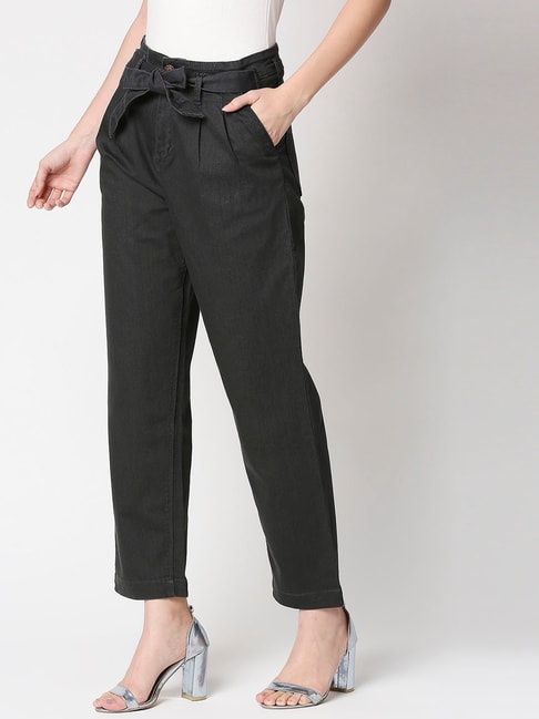 Buy High Star Grey Relaxed Fit Jeans for Women Online @ Tata CLiQ