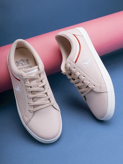 Red Tape Women's Baby Pink Sneakers