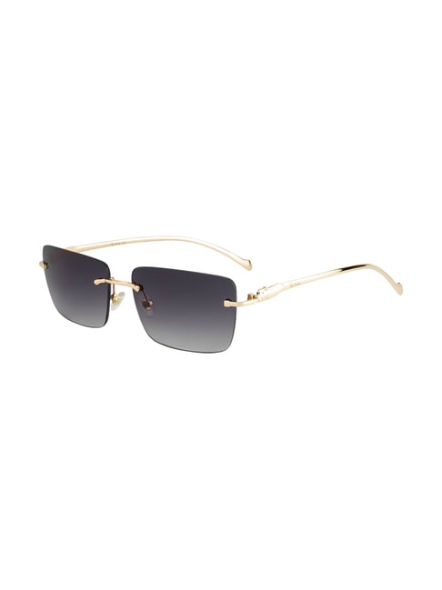 Rimless Rectangle Sunglasses Mens  Peekaboo Square Glasses Metal - Rimless  - Aliexpress
