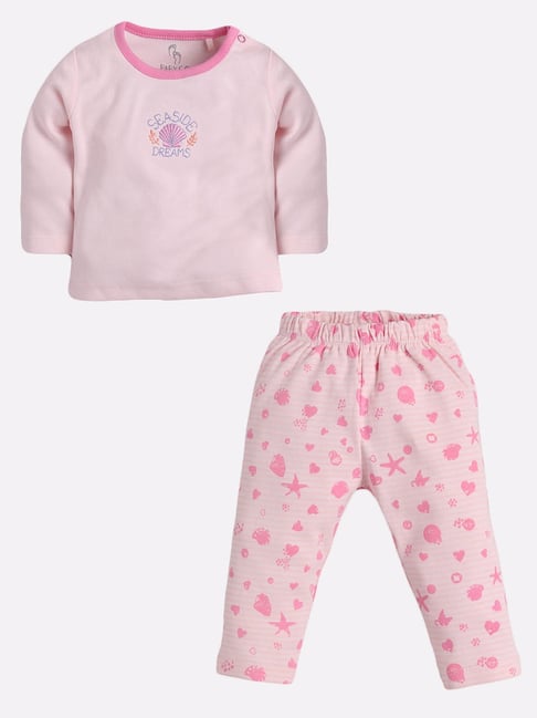 Baby 2025 pink pyjamas