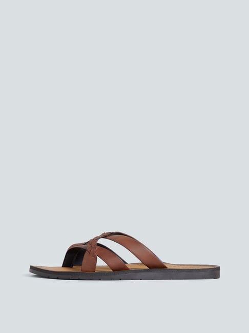 Buy LUNA BLU by Westside Black 3-Strap Sandals for Online @ Tata CLiQ