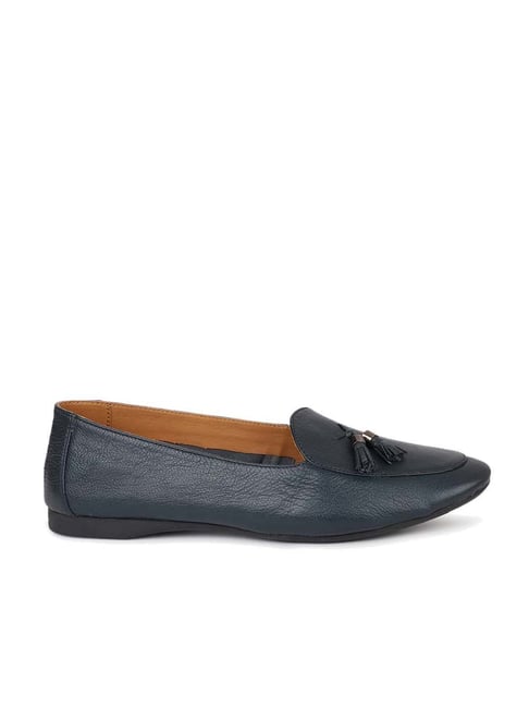 Inc 5 Inc.5 Women's Blue Casual Moccasins