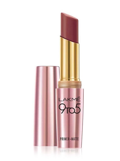 Lakme 9TO5 Primer & Matte Lip Color Dusty Pink - 3.6 gm-image-23