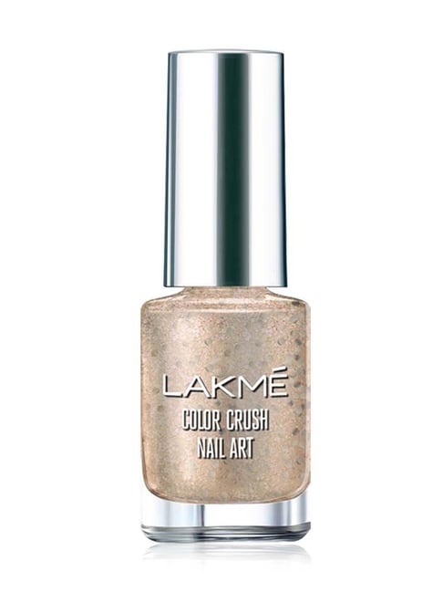 Buy Lakme Color Crush Nailart M17 - Peach (6ml) Online at Best Price in  India