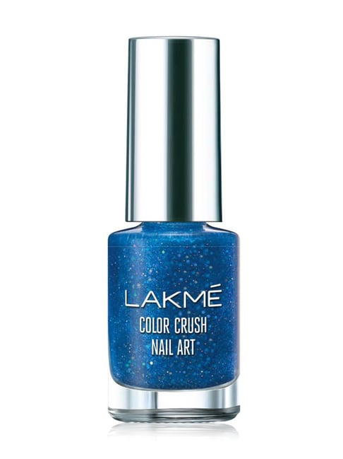 Be Beautiful - Get similar nails by covering half of your #nails with a  scotch tape, diagonally. Apply the Lakme Color Crush Nail Art - C2. Peel  off the scotch tape using