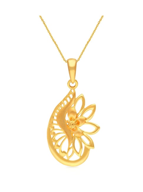 Gold pendant deals for girl price