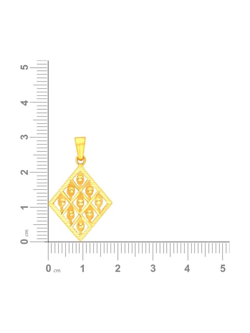 Buy Malabar Gold and Diamonds 22k Gold Pendant for Women Online At Best Price Tata CLiQ