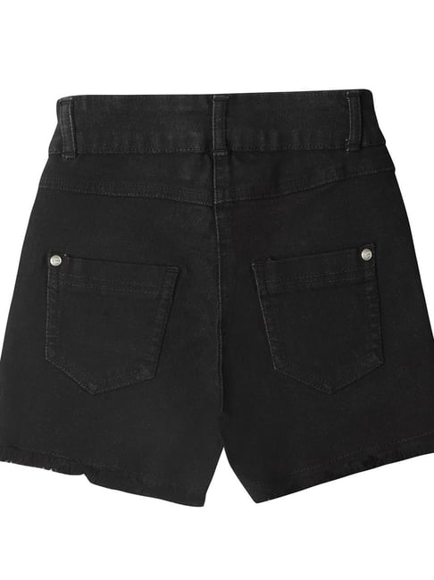Buy INTUNE Black Denim Shorts for Boys | Shoppers Stop