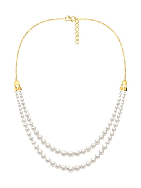 18k Gold Beads Chain Necklace 288-00135 - Gail Jewelers