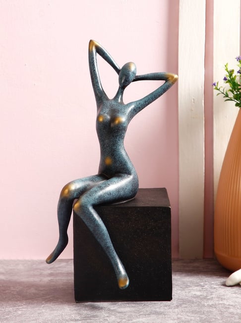 Tayhaa Turquoise Blue Artpiece-picture-40